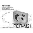 TOSHIBA PDR-M21 Owners Manual